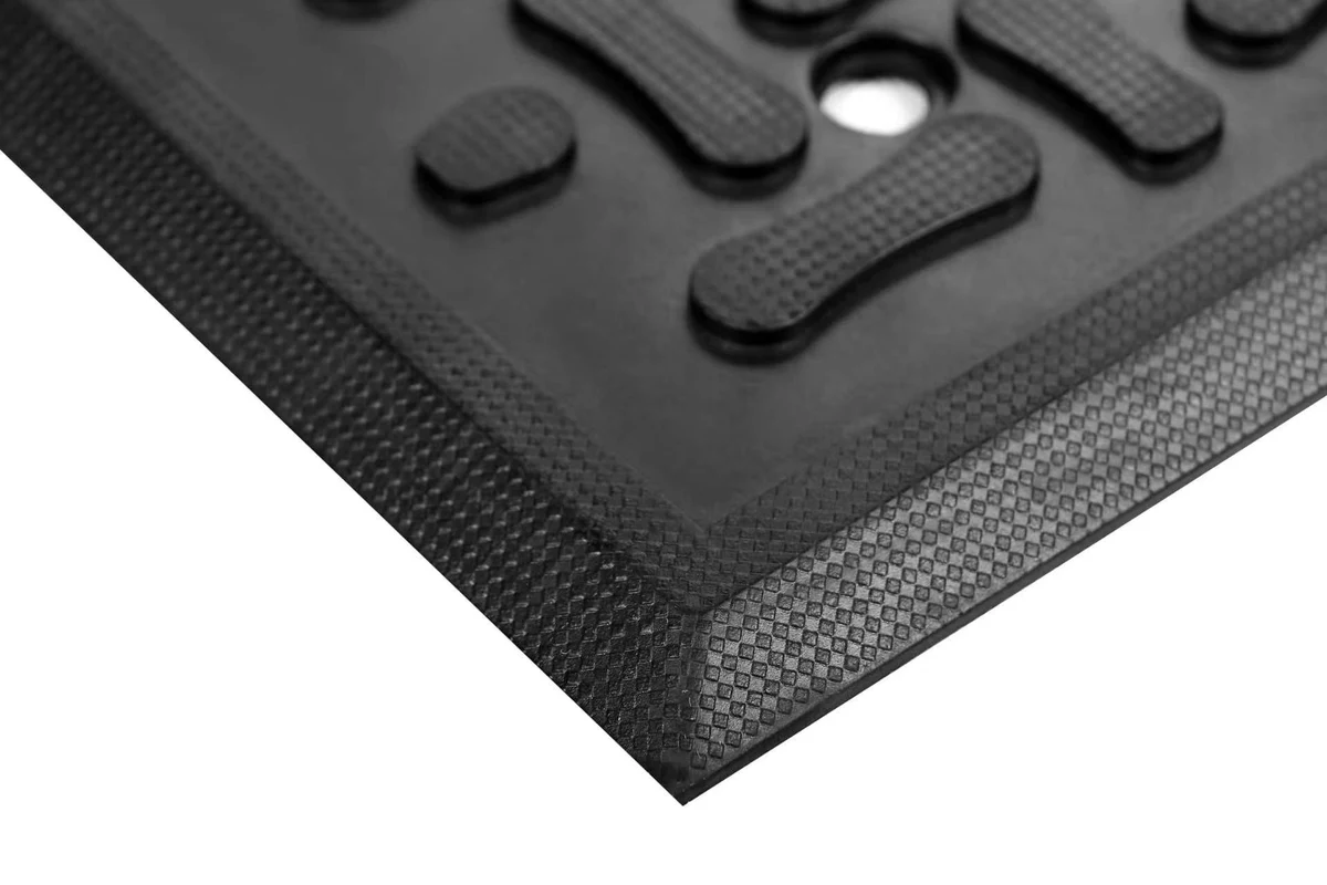 Close-up reference of the KM108 mat surface and edge